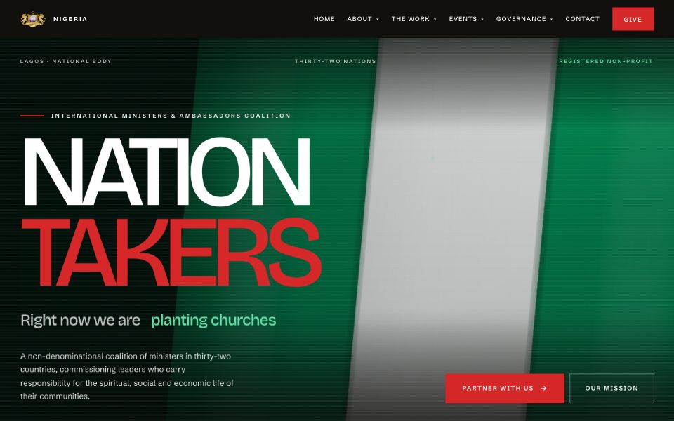 IMAC Nigeria - website screenshot